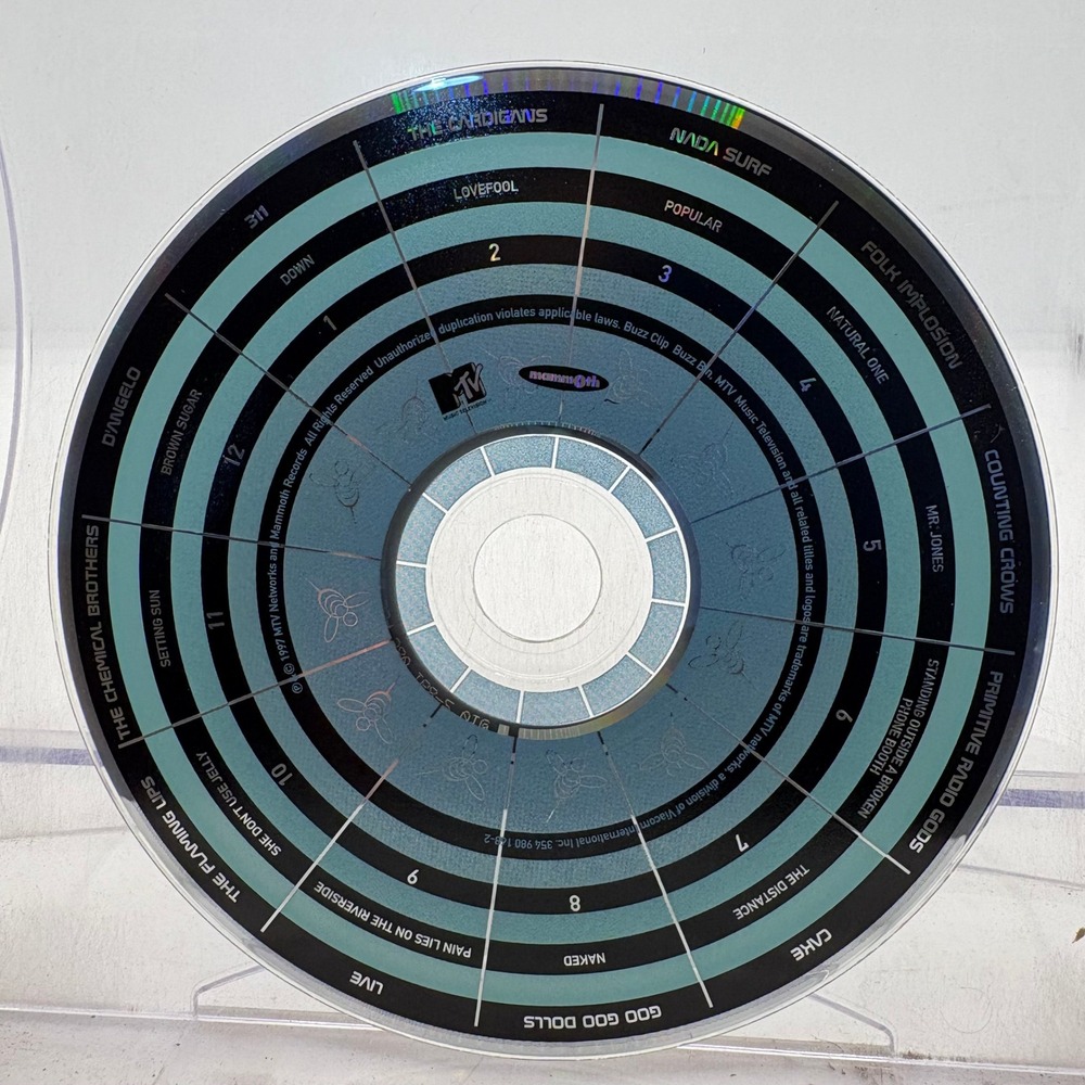 MTV Buzz Bin Volume 2 Compilation CD 1997 Alternative Rock Cardigans Cake 311